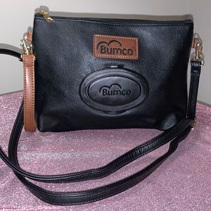 *SOLD* Bumco Crossbody Diaper Clutch Bag -Vegan Leather‎